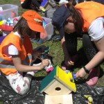 Децата изработват кутия за птици | LuckyKids