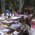 Деца рисуват с пастели на открито | Lucky Kids